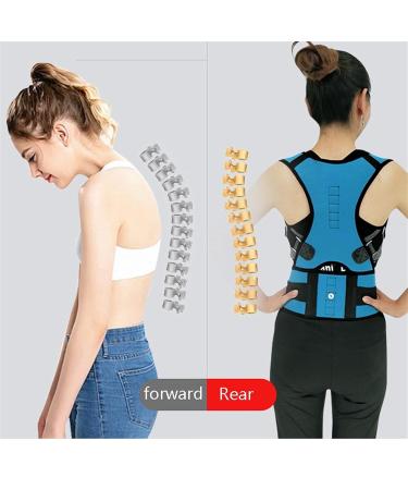 Waist Trainer & Back Brace Posture Corrector for Men & Women | 6X-Large Support for Back Pain Relief & Improved Posture | Color B - Buy Online on GoSupps.com