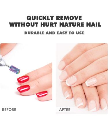 MAQUITA 8pcs Tungsten Steel Electric Nail Drill Bits Set - Manicure Pedicure Kit for Home Salon Use - Buy Online on GoSupps.com