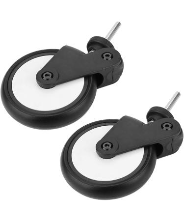 Chiciris Durable Stroller Wheel Accessories for Yoya & Kiddopotamus - Convenient Replacement Front Wheels (Pair of 12) - Buy Online on GoSupps.com