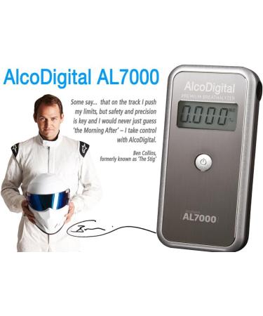 AlcoDigital AL7000 Pro Breathalyzer with Replaceable Sensor - FASTcar: Best Under $100 - Buy Online on GoSupps.com