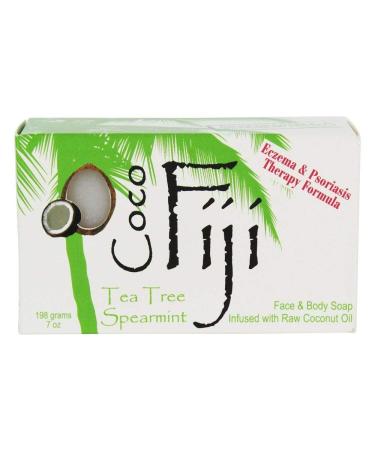 Organic Fiji Body Oil Soap Tea Tree Spearmint
