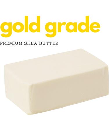 Shea Butter Organic (1kg /2.2lb Value Pack) Premium Quality Ivory Moisturizer| Sourced From Africa and Packed in Canada| Great For Hair Skin and DIY| Use Alone Or In Lip Balms Lotions Soap and More| By Amriel Co. - Buy Online on GoSupps.com