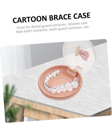Buy Gatuida Container Prostheses Storage Box - Pink Retainer Case for Aligners & Invisalign - 10x8.4x2.7cm - Durable & Stylish Storage Solution - Buy Online on GoSupps.com