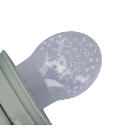 Buy Baby Fruit Feeder - Silicone Washable Teething Toy for Meat | Olive Green - International Shipping Available - Buy Online on GoSupps.com