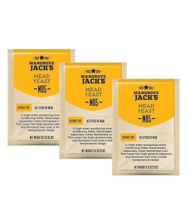 Mangrove Jacks Craft Series Mead Yeast M05 - 10g - Buy Online on GoSupps.com