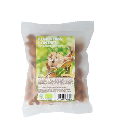 Raw almonds with organic skin 150g