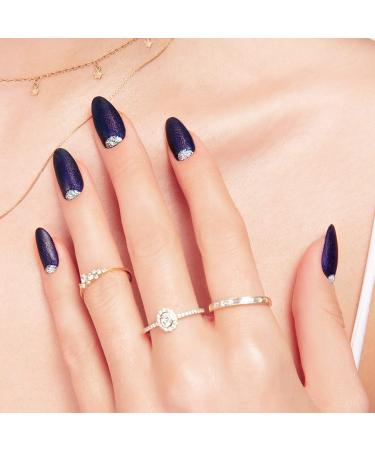 N ONAIL Silver Drops Brocade Hybrid Varnish - Yes Mr Dj 7.2ml | UV LED Nail Polish for Long-Lasting Shine - Buy Online on GoSupps.com