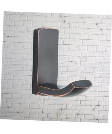 Alipis 3pcs Wall Mounted Clothes Hanger Towel Hook Wall Mounted Rack Brass Coat Hook Office Key Case Heavy mediumx3pcs Blackx3pcs - Buy Online on GoSupps.com