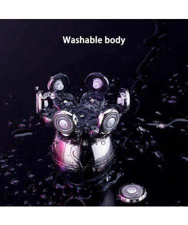 Head Shaver for Men - 5 in 1 Waterproof 7D Electric Razor with LCD Display & Floating Heads - Perfect for All Hair Types - Buy Online on GoSupps.com
