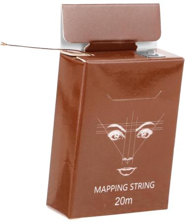 Beavorty Microblading Eyebrow Ink 5 Boxes Ruler Ink Eye Eyebrow Locating Ruler Draw a Line Positioning Ruler 6.10X4.60X1.80CMx5pcs Light Brownx5pcs - Buy Online on GoSupps.com