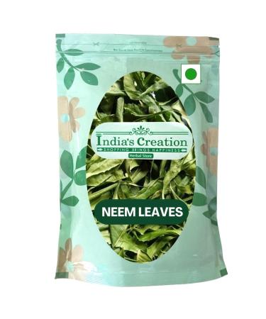Neem Leaves-Azadirachta Indica-Raw Herbs-Neem Patta-Jadi Booti-Single Herbs (100 Gram) 100.00 g (Pack of 1)