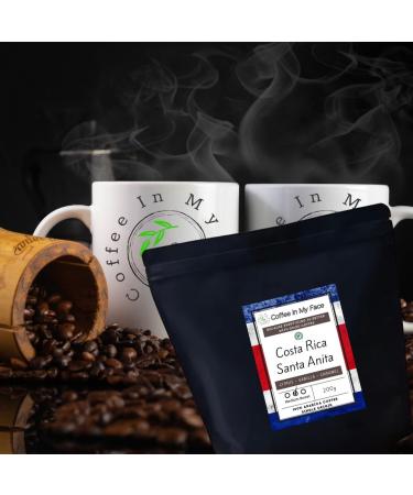 Costa Rica Santa Anita Coffee - Freshly Roasted Whole Beans | Medium Roast 200g | Single Origin & RFA Certified - Buy Online on GoSupps.com