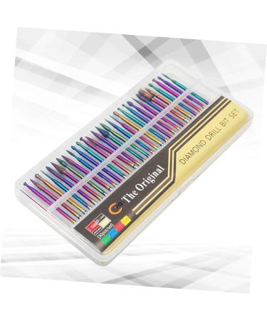 HAPINARY Nail Drill Tools Electric Diamond Electric Filer Grinding Head King Head Manicure Drill Bits - Buy Online on GoSupps.com