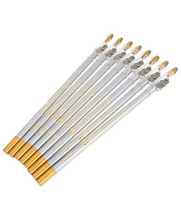 Mikinona Makeup Pen 8pcs Pen Brighten Pencils Girls with Eyeliner Eyebrow Sharpener -in- Pencil Women Strokes Tool Make Up Pen
