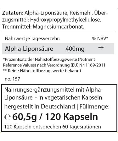 Buy Get UP Alpha Lipoic Acid 200mg - 120 Capsules | Powerful Antioxidant & Thioctic Acid for Optimal Health | Free International Shipping - Buy Online on GoSupps.com