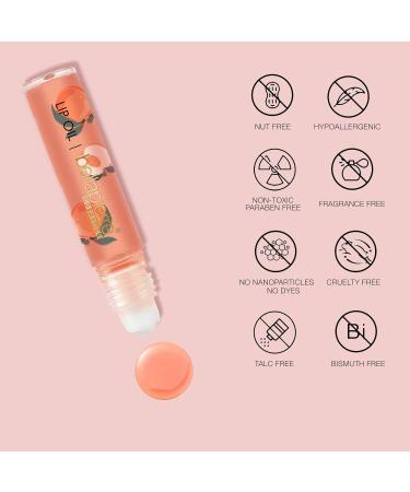 Bellapierre Cosmetics 4-Piece Natural Lip Oil Kit | Moisturizing Fruit-Flavored Lip Gloss Set with Rollerball Applicator | Shop Internationally - Buy Online on GoSupps.com