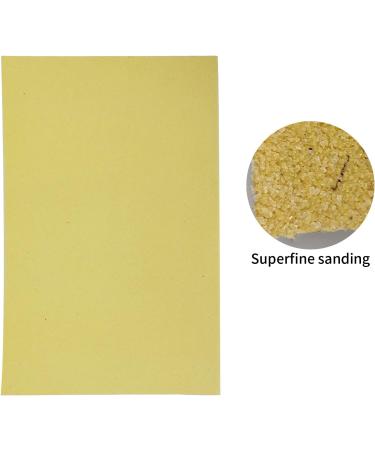 Nuatpetin Gravel Paper for Bird Cage 40 Pcs 11x17 Bird Cage Paper Liner Large Sand Calcium Paper Bird Grinding Sandpaper Disposable Clean Cushion Pads Sandpaper for Parrot Budgie Conure Cockatiel 40 Pcs Goose yellow - Buy Online on GoSupps.com