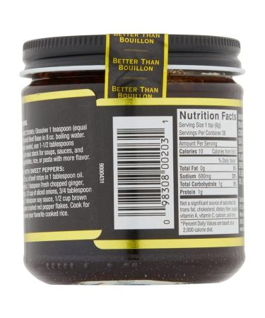 Better Than Bouillon Roasted Beef Base 8 oz - Premium Flavor Enhancer for Savory Dishes - Buy Online on GoSupps.com