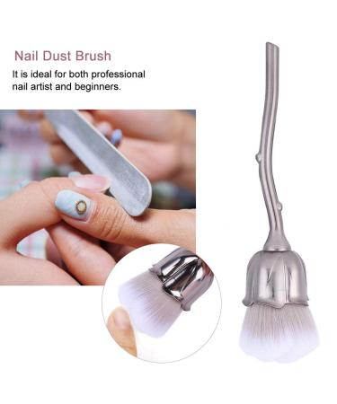 Anggrek Nail Dust Brush | Soft Nail Dust Remover Brush for Gel Nails | Essential Nail Art Tool for Manicure DIY - Buy Online on GoSupps.com