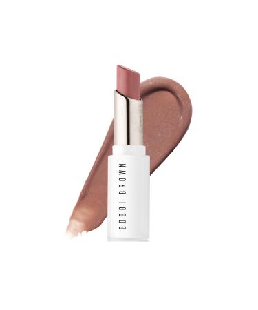 Bobbi Brown Extra Color Shine | Lipstick-Like Color with Balmy Hydration & Water-Glazed Shine | Jojoba & Safflower Botanical Blend 0.1 Ounce Nude Sugar (Cool light pink with pink & silver pearl)