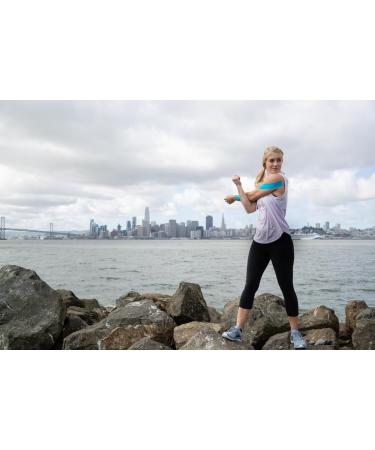 RockTape Original 2-Inch Water-Resistant Kinesiology Tape - 16.4-Foot Purple Roll | Best for Sports & Injury Recovery | International Shipping Available - Buy Online on GoSupps.com