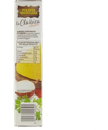 Buy Valsugana Yellow Quick Polenta 375g - 100% Italian Gluten-Free Corn Flour Classic Taste Fast Cooking - Buy Online on GoSupps.com