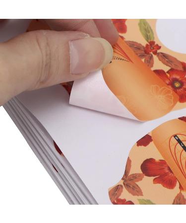 Eco-Friendly 100pcs Nail Extension Forms - Orange | For Nail Artists, Salons & Home Use - Buy Online on GoSupps.com