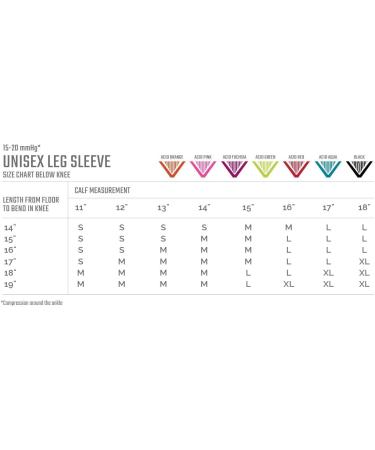 Leg Sleeves 15-20MMHG Compression - Enhanced Performance & Protection | Black XL | International Shipping Available - Buy Online on GoSupps.com