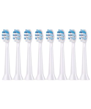 Replacement Toothbrush Heads Compatible with Philips Sonicare C2 C3 C1 G2 W 4100 Hx6250 Hx9023/65 Diamond-Clean G3 W3 A3 etc 8 Pack