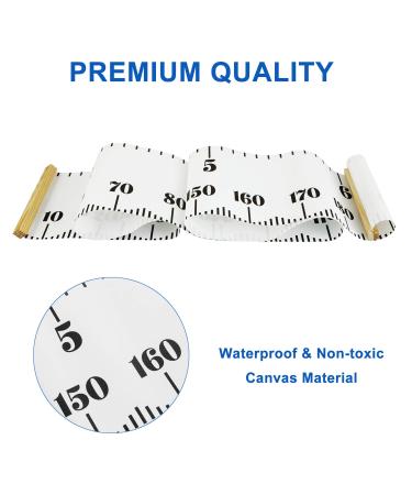 Pandaear Children's Yardstick | Baby & Toddler Room Wall Decoration | Portable 79x7.9 Height Measuring Sticker - Buy Online on GoSupps.com