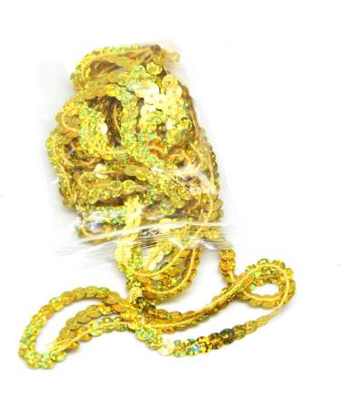 6mm Wide Laser Sequins Strip Trim - 140 Yards, 14 Colors - Perfect for Crafts, Fringe, Sewing - Eco-Friendly Handmade Sequin String - Buy Online on GoSupps.com