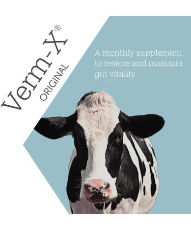Verm-X Original All Natural Pellets for Cows. Approved for Use on Organic Farms. SupportsIntestinal Hygiene. Vet Approved.Restores and Maintains Gut Vitality. Wormwood Free Recipe. - Buy Online on GoSupps.com