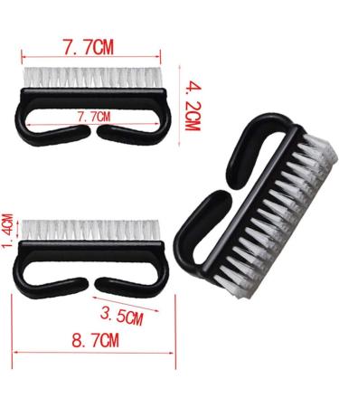 Lurrose Handle Grip Nail Brush - 6pcs Fingernail Cleaning Brushes for Men and Women - Buy Online on GoSupps.com
