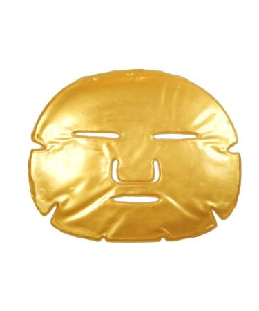 Golden Face Collagen Facial Mask Set of 10 | Q10 & Hyaluronic Acid for Anti-Aging | International Shipping Available - Buy Online on GoSupps.com