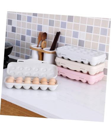 2pcs Rabbit Food Dispenser Plastic Eggs Deviled Egg Holder Egg Tray Egg Carton Drawer re-usable Grey 30x15cm - Buy Online on GoSupps.com