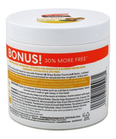 Palmers Shea Formula Raw Shea Balm 9.5oz - Hydrating Body Butter - Buy Online on GoSupps.com