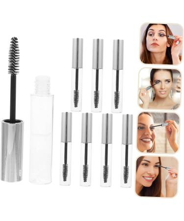 8pcs Mascara Empty Tube Clear Containers Reusable Mascara Bottles Filling Miss Gold and Silver - Buy Online on GoSupps.com
