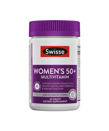 Swisse Women's Ultivite 50+ Multivitamin 60 Tablets