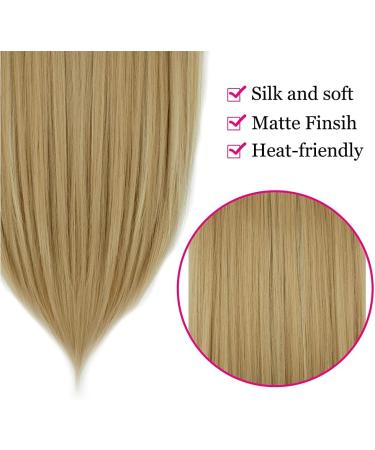 Invisible Secret Wire Halo Hair Extension - 22 inch Ash Blonde Mix Bleach Blonde - Buy Online on GoSupps.com