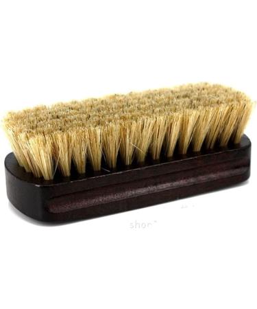 Shoe Brush Boot Brush Shoe Polisher Bristle Brush Wooden Handle Household Cleaning Tool Accessory Cleaning Brush Brush(Black) - Buy Online on GoSupps.com