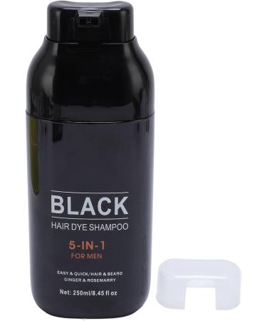  Dioche Dioche Hair Color Shampoo for Black Hair Semi-Permanent Conditioner Fast Acting Long-Lasting Gray Hair Coverage for Men and Women 250ml - Buy Online on GoSupps.com