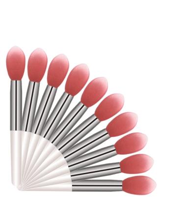 LORMAY 10 Pcs Silicone Lip Mask Brushes. Applicators for Lipsticks, Lip Gloss, Lip Balm and Other Cream Makeup Products (2.0 inches / 5.0 cm) 2.0 Inch / 5.0 cm