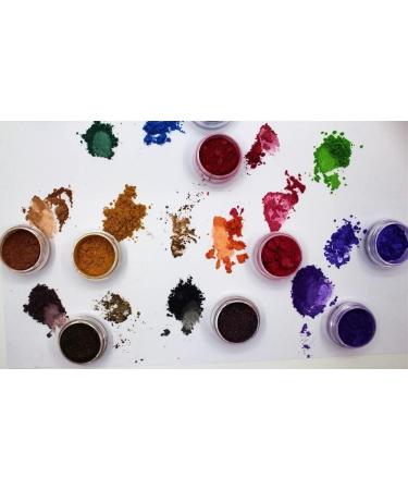 50 Gram for 1 Bag Pearl Luster Powder 16 Colors Mica Pearl Pigment Dust Powder for DIY Nail Art Polish and Makeup Eye Shadow - (Color: 16 50g) - Buy Online on GoSupps.com