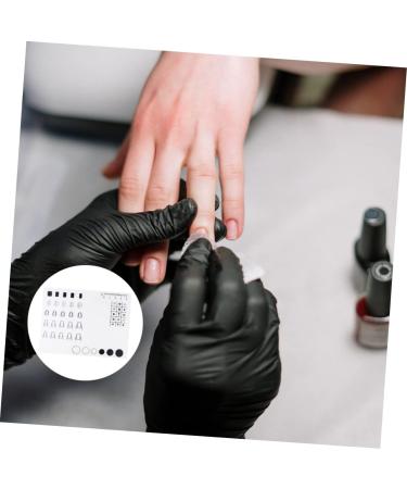 HAPINARY Nail Art Soft Silicone Pad Silicone Stamping Plate Nail Polish Practice Pad Nail Art Stamping Mat Nail Sticker Guide Nails Silicone Mat Manicure Mat 38x29cm White - Buy Online on GoSupps.com