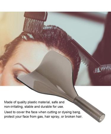 Hairdressing Face Mask for Dyeing & Cutting - Transparent Gray Eye Protection Cover for Salon Styling Tools - Buy Online on GoSupps.com