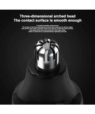 Buy 1/2 Nose Hair Trimmer - Cordless Electric Ear & Eyebrow Hair Clipper | Professional 360 Rotating Trimmer for Men & Women - Ideal Facial Hair Grooming Tool - Buy Online on GoSupps.com