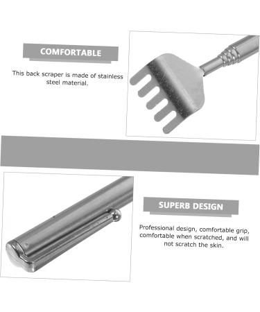 Fomiyes 40 PC Scratch Back Massager - Stainless Steel Itch Relief Device for Adults | Men's Scratch Tools for Arm & Leg - Buy Online on GoSupps.com