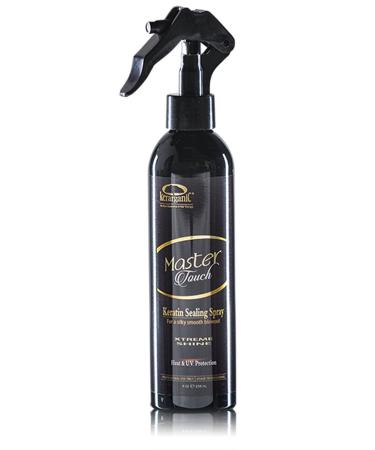 Master Touch Keratin Sealing Spray (8oz/236ml) Designed to reinforce cuticle sealing for nutrient retention after a keratin treatment.