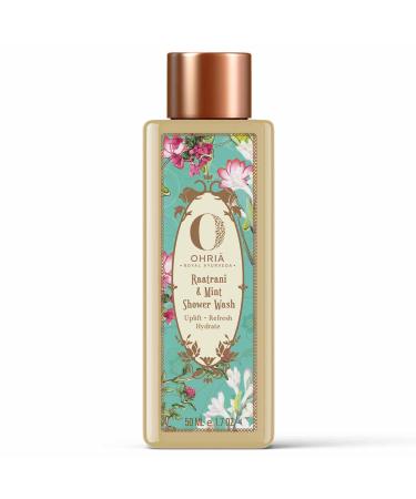 Ohria Ayurveda Raatrani & Mint Shower Wash 50Ml
