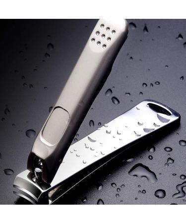 UNbit Nail Clipper Adult Nail Clippers/Stainless Steel Black Nail Clippers 81mm Stainless Steel High-end Nail Tool Scissors Finger Knife - Buy Online on GoSupps.com
